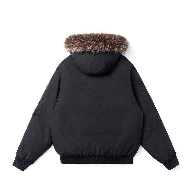 有90绒报告可拆卸毛领羽绒服派克服标90绒78197P268控428,男装羽绒服,星座226-1