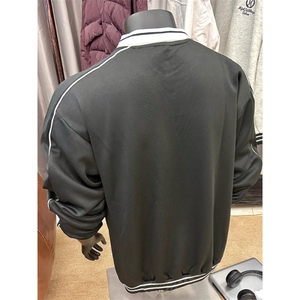 美式复古翻领卫衣新款宽松长袖POLO衫潮513WY3464P45图片