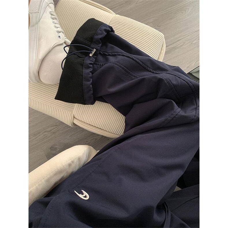 现货新款美式工装裤男女抽绳宽松休闲阔腿裤LB6266-P38加绒45，男装工装外套，星座1008