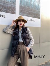 2021#冬季羽绒90绒马甲，女装马甲，美合佳彦