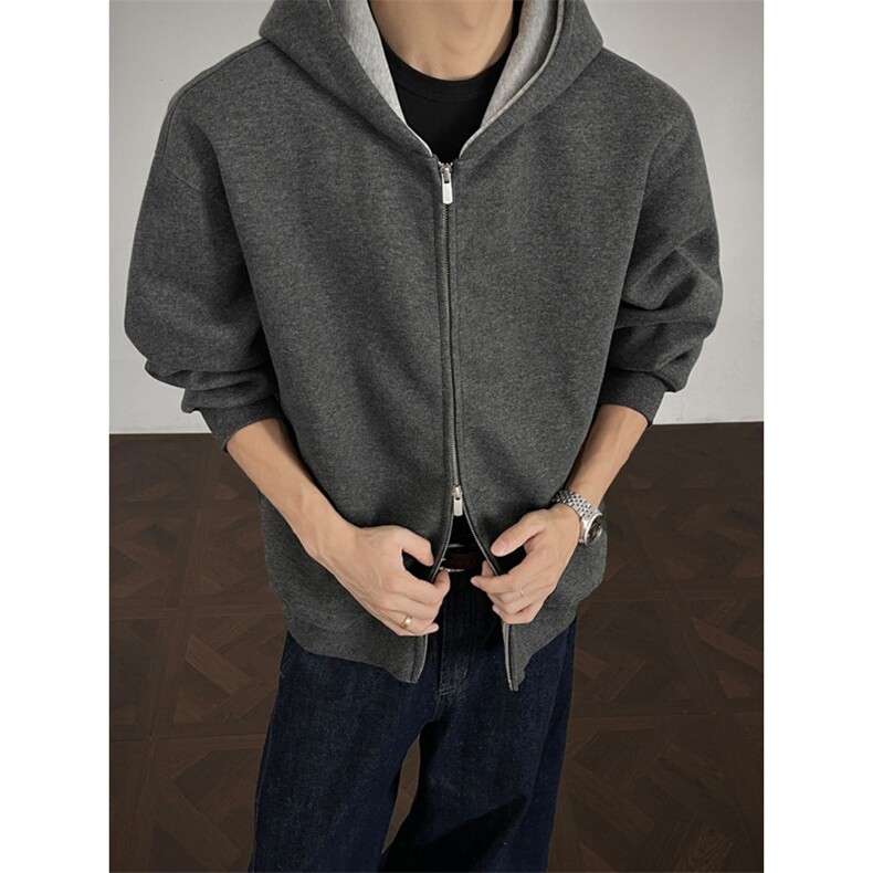 开衫卫衣男女连帽休闲宽松外套百搭运动情侣长袖WY04-P72，女装短外套，星座308B-2