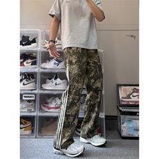 【网图】迷彩工装裤男三条杠裤子美式hiphop阔腿裤BNLL03-P特50，男装工装外套，星座1007（原301D）