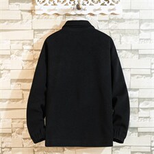N2070/P75秋冬新款韩版毛呢大衣学生宽松休闲大码呢子外套夹克男，男装毛呢大衣，电商A141