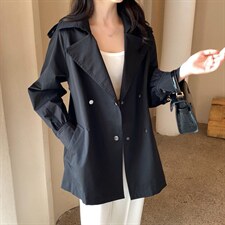 香丽迪秋装新款短款风衣，女装风衣，香丽迪1