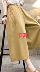 2025简约时尚水洗棉裙裤，女装半身裙，雪兔电商全品类