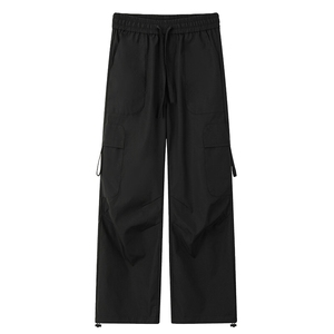 特批P30无差价秋新防泼水山系冲锋裤男户外运动潮直筒阔腿裤K1695图片