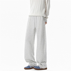 62棉华棉2025无影墙秋冬弯刀裤男士卫裤运动裤K072-特P35，男装休闲裤，电商042