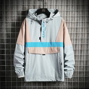 男士外套韩版潮流休闲帅气上衣服2021新款秋冬工装夹克DS860T,深蓝色衣服搭配什么颜色内搭图片