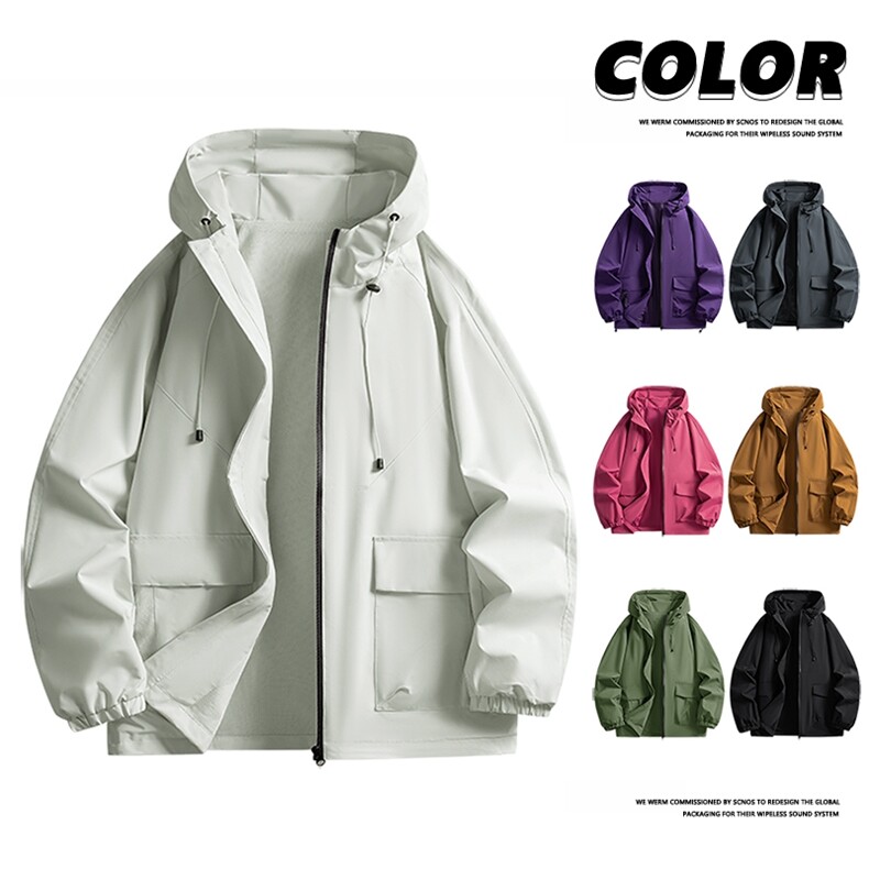 外贸出口2025秋季新款男士大码冲锋衣外套时尚夹克情侣上衣，男装夹克，星座1816-3（原1210-3）