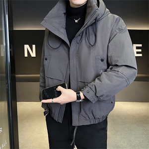 新标90绒有 店主风冬季男士休闲连帽羽绒服外套 25992-P275图片