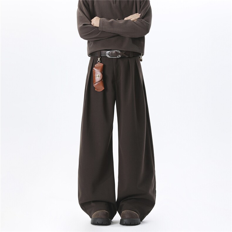 现货重磅450G毛呢西裤老钱裤子休闲裤A014-DY26003-特P55控98，男装西裤，电商A014