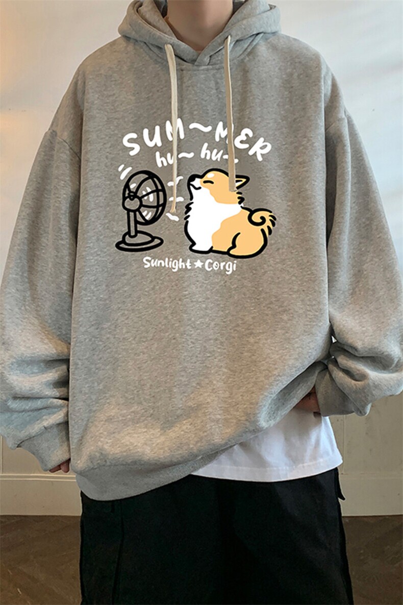 连帽卫衣男大码胖子帽衫大号运动服WY2420-P35,男装卫衣,电商A040