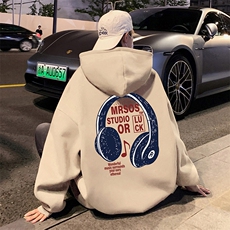 CM066P60新品重磅纯棉连帽卫衣秋冬外套字母印花帽衫，男装卫衣，星座304A-1
