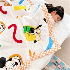 2024新款全棉13372迪士尼儿童夏被被子被芯多彩米奇，被子被芯其他，格格屋家纺（原汀滢家纺）