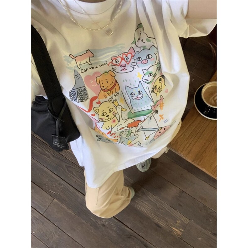 T0756-P25趣味卡通彩绘印花纯棉T春夏新款休闲百搭短袖,男装T恤,星座617A-2