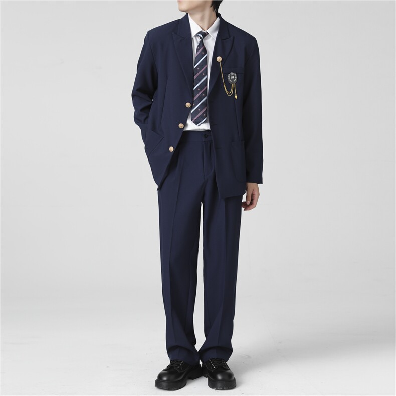 学院风dk制服红西服外套休闲痞帅毕业拍照校供高级西装班服,男装西服,星座410-6（原星座1304-1）