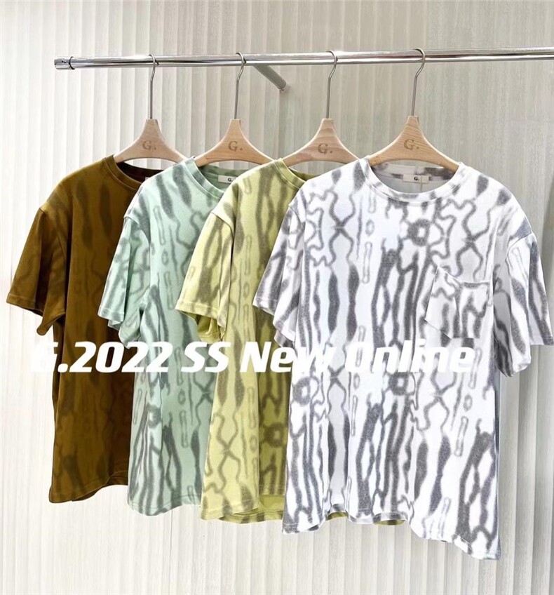 新款晕染口袋T4色均码现货，其它，G