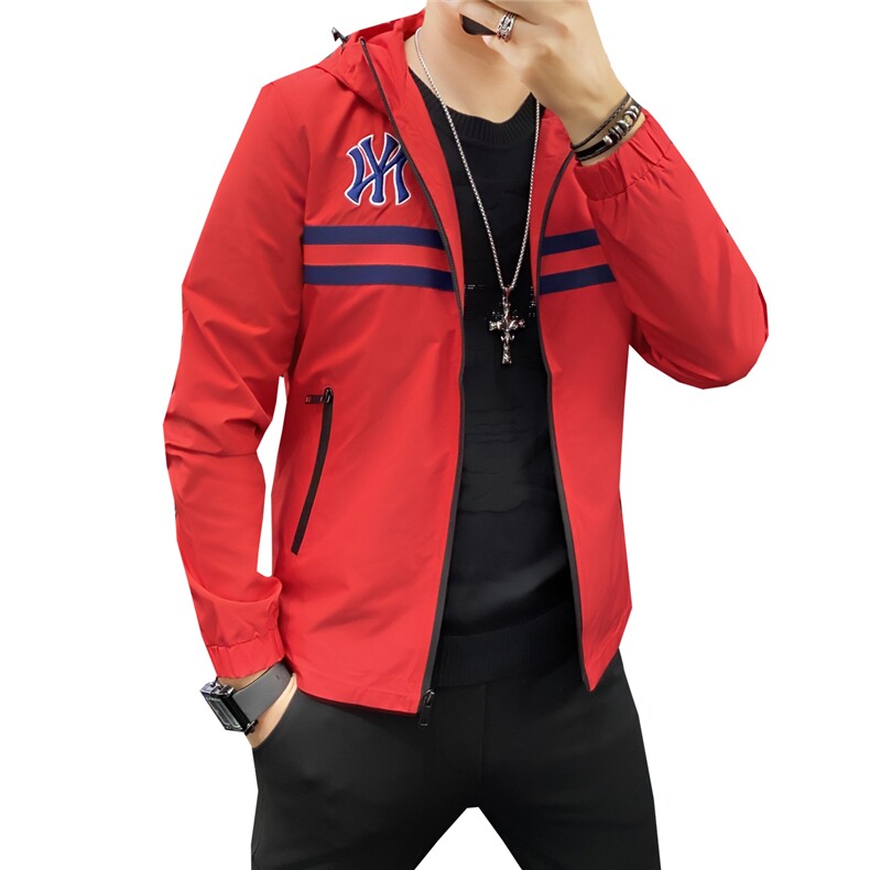 7172秋季新款连帽棒球服男休闲个性夹克,男装夹克,钱塘2010-1
