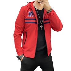 7172秋季新款连帽棒球服男休闲个性夹克，男装夹克，钱塘2010-1