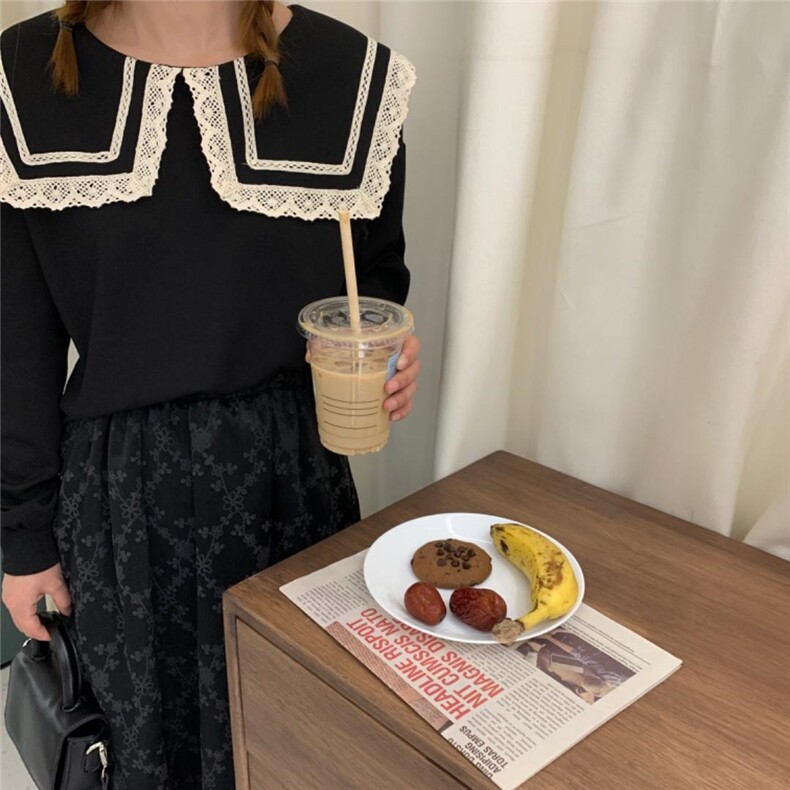 秋季卫衣+印花丝绒裙，女装卫衣/绒衫，dznkb