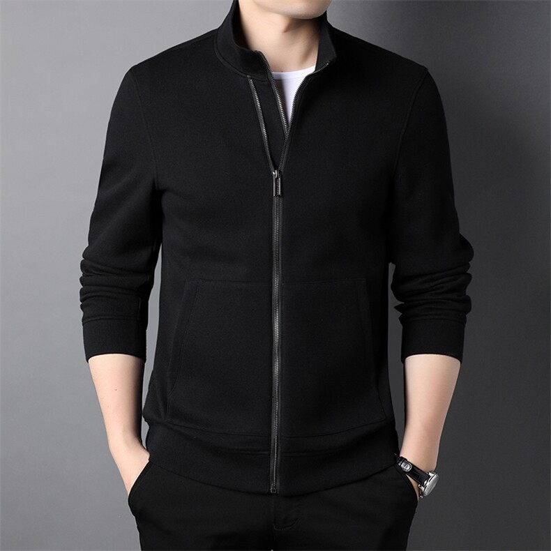 中年外套男冬季厚款外套中年爸爸装休闲上衣男装HPN200525-P170，男装中老年男装，电商B212（原钱塘6029）