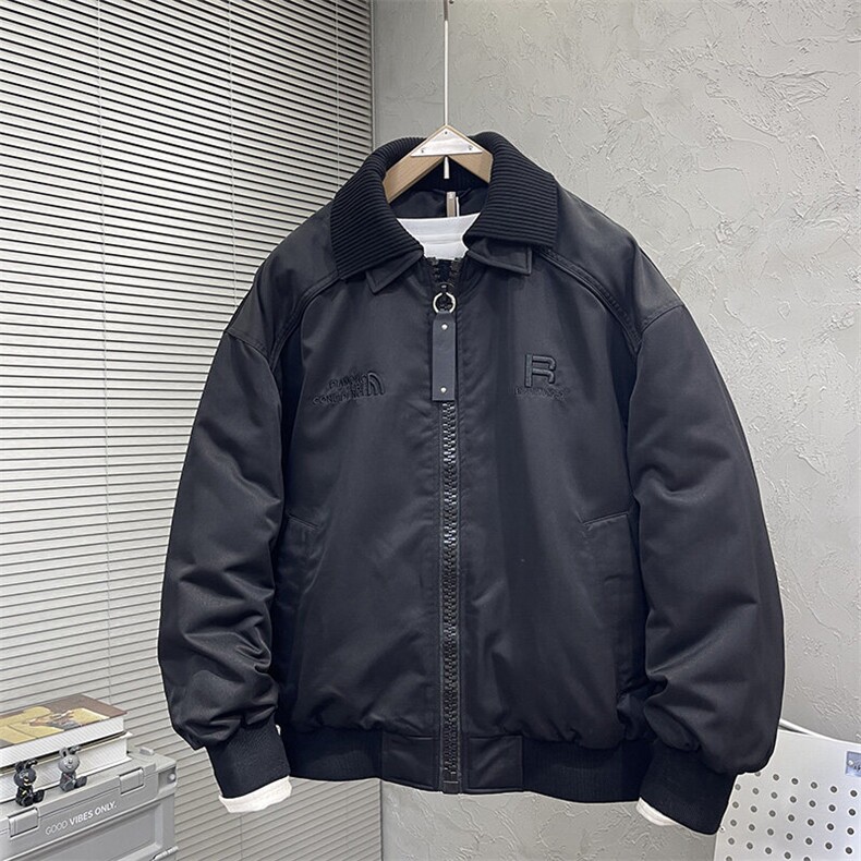抖音--滴滴小新--冬季新款潮牌翻领保暖男士羽绒服yrf688-TP235,男装羽绒服,电商A089-1