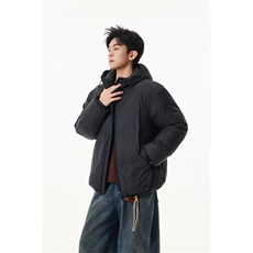 90%绒新标有报连帽韩版宽松羽绒服外套Y995/P350现货，男装羽绒服，星座202