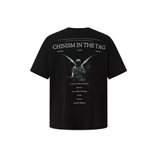 印花重磅短袖T恤男新款男士美式2026年夏季透气打底衫半袖潮流ins，男装T恤，星座1210-1