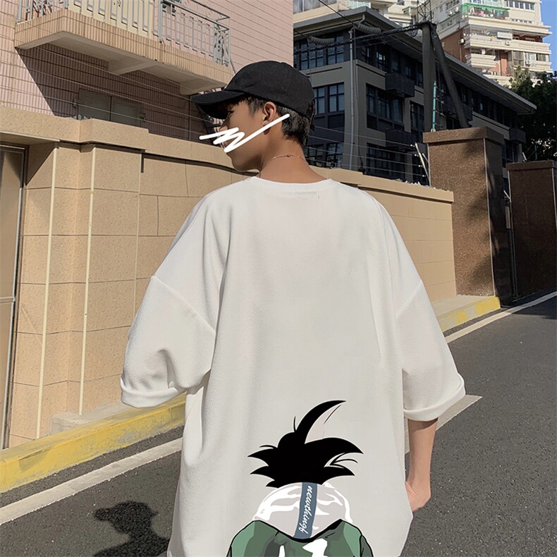 Q11005-P30春夏季七分袖t恤男大码五分袖男短袖中袖,男装T恤,电商A040