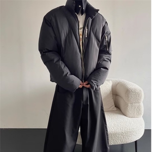 【有货】DM8211-P103美式立领解构多拉链宽松百搭棉衣棉服外套男图片