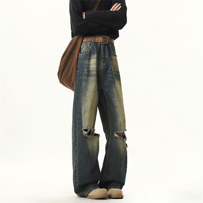 《现货主推》破洞牛仔裤GXX12-P65控88，男装牛仔裤，电商C303