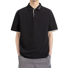 25069-特P50夏季休闲时尚T恤男短袖打底衫潮牌翻领短袖polo衫男，男装T恤，电商D310B