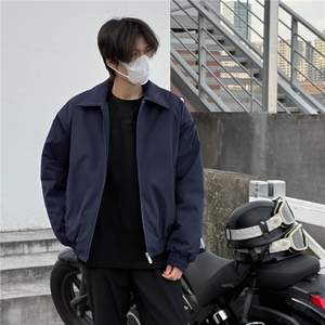 港风2026冬装飞行员夹克棉服厚外套男装冬季宽松翻领棉衣S374特75图片
