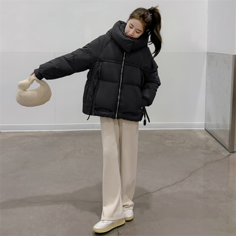 2023年冬季90白鸭绒纯色羽绒服B190-82251-P290-K439,女装羽绒服,一九零