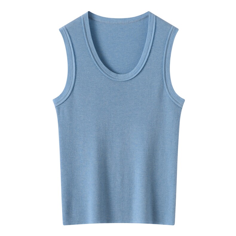 吊背心女夏季修身内搭时尚遮副乳性感辣妹设计无袖坎肩，女装背心吊带，忠诺羊绒