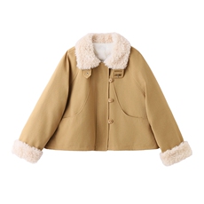 短款羽绒服女2025冬新款高级感巨好看宽松洋气拼毛加厚派克服外套，女装羽绒服，流量+