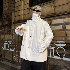 羽绒棉服男女款冬季美式高街情侣装棉衣外套立领棉袄上衣潮PW169，男装棉衣，星座506
