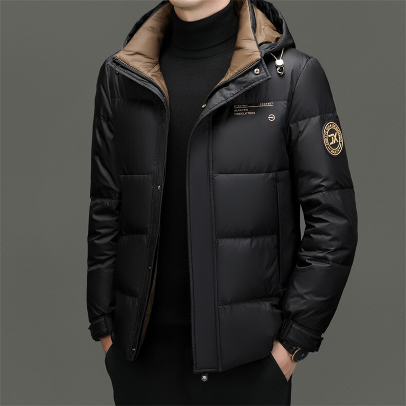 CSYR99243钱塘2020-2厚款时尚休闲冬季新款中年男士羽绒服P275,男装羽绒服,钱塘207-2