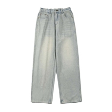 美式高街水洗直筒牛仔裤潮流宽松休闲裤A161-K8660-P56控88元，男装牛仔裤，电商A161