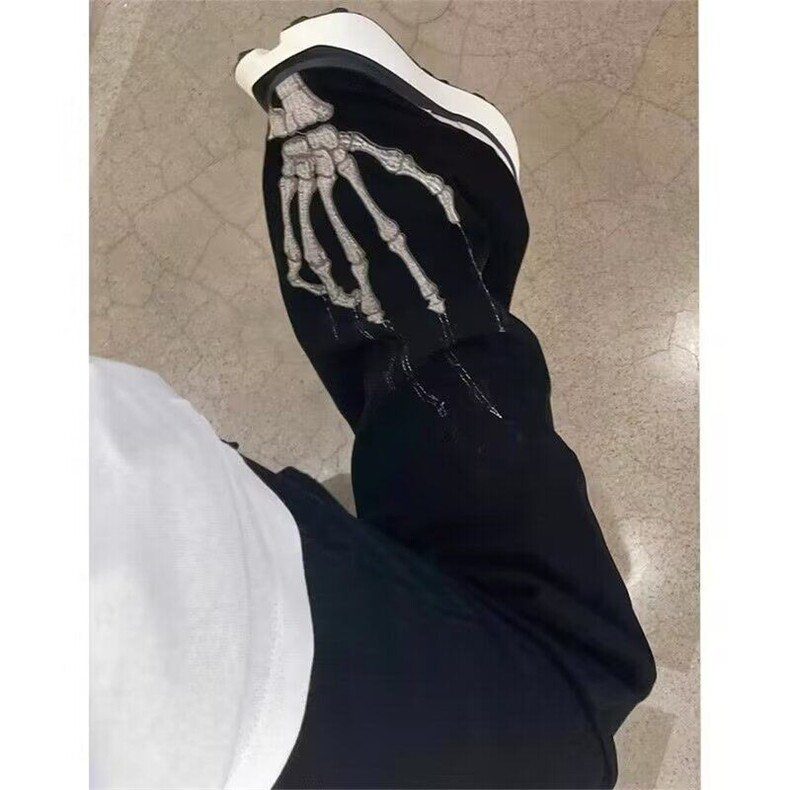 网络图现货四季纯色棉麻盘扣束脚裤风休闲裤R6034-P55,男装休闲裤,星座1005-4