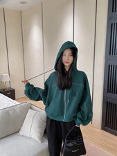 卫衣外套，女装卫衣/绒衫，mo cha dan