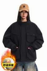 美式新款秋冬多口袋户外机能休闲棉衣外套A436-W990-P95138，男装棉衣，电商A436