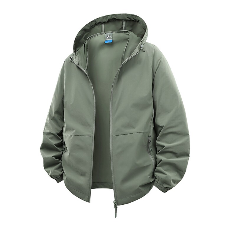 新高品质连帽防晒衣男士夏季运动休闲防晒防紫外线皮肤衣976-P50,男装防晒衣,星座1403A