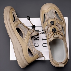 夏天新款凉鞋男士休闲鞋镂空户外驾车沙滩洞洞鞋男鞋，男鞋凉鞋，电商A223