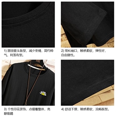 TX3089-P25加绒P35纯长袖t恤男大码圆领打底衫体恤上衣服，男装T恤，电商A040A