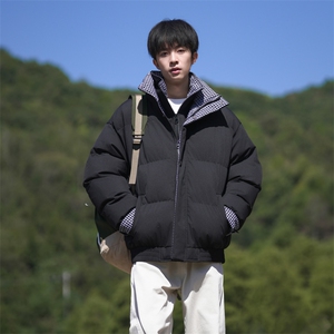冬季新品得物美式潮流高品质格子加绒加厚棉衣外套棉服MY5566-P88图片