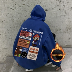 抖音供货、复合重磅加绒现货连帽卫衣宽松D223A-JR-WY2377-特P40，男装卫衣，电商019-1