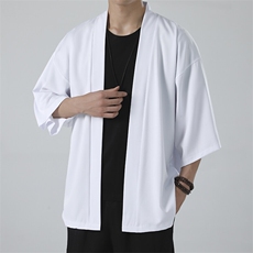 2025风潮流夏季宽松七分袖冰丝防晒衣情侣短款披风/888/特p20，男装风衣，星座815（原A203）
