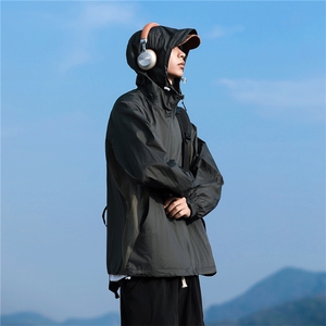 夏季潮牌速干冰丝防晒服上衣户外轻薄透气防晒衣男现货 W8188-P40图片