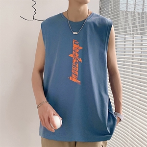夏季港风宽松青少年休闲背心TC1111-P25图片